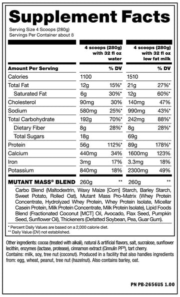 Mutant Mass Xtreme 2500 12lbs
