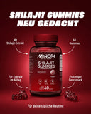 Myvora Shilajit Gummies – Granatapfel