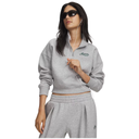 Under Armour Rival Fleece Varsity Half-Zip Damen – Grau