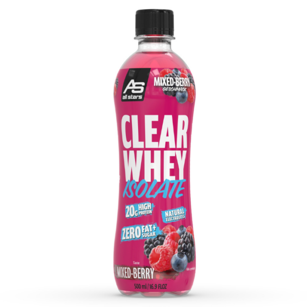 All Stars Clear Whey Isolate Drink (Mixed Berry)